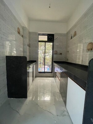 Building Lobby in 1 BHK Apartment at Vasai West – for Rent