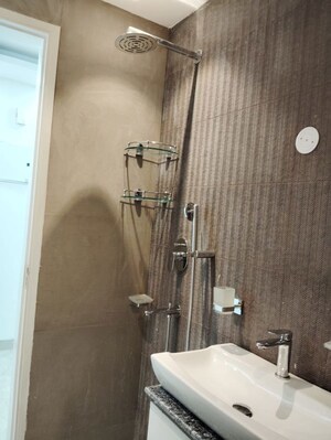 Bathroom in 3 BHK Builder Floor at West Sant Nagar – for Sale
