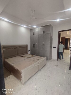 Bedroom in 3 BHK Builder Floor at Bali Nagar – for Rent