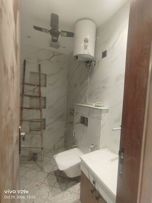 Bathroom in 3 BHK Builder Floor at Bali Nagar – for Rent