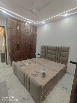 Bedroom in 3 BHK Builder Floor at Bali Nagar – for Rent