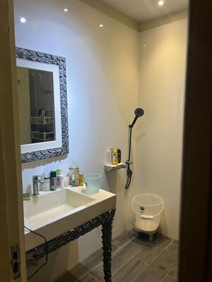 Bathroom in  Office Space at Prestige Meridian Apartments, Mg Road – for Rent