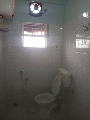 Bathroom in 3 BHK Apartment at Haltu – for Rent