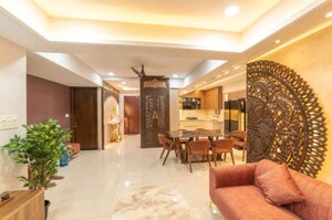 Living Room in 3 BHK Apartment at KSR Togetherments, Miyapur – for Rent