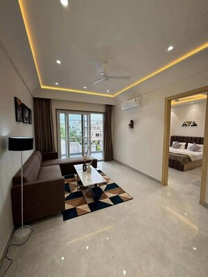 Living Room in 1 BHK Builder Floor at Saket – for Rent