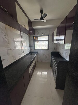 Kitchen in 2 BHK Apartment at Lotus Sky Garden, Malad West – for Rent
