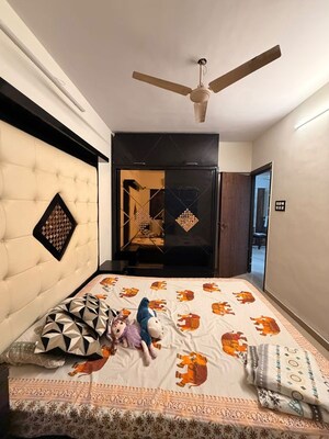 Bedroom in 2 BHK Apartment at Lotus Sky Garden, Malad West – for Rent