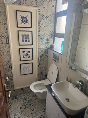 Bathroom in 4 BHK Villa at Nirvana Country – for Rent