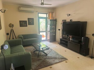 Living Room in 4 BHK Villa at Nirvana Country – for Rent