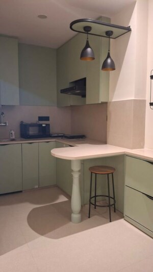 Kitchen in 1 BHK Builder Floor at Sector 42 – for Rent