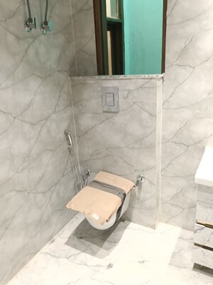 Bathroom in 3 BHK Builder Floor at Vasundhara Sector 1 – for Rent