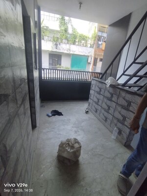Balcony in 1 RK Builder Floor at Ramesh Nagar – for Rent