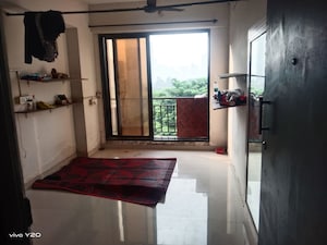 Bedroom in 1 BHK Apartment at Baba Solitaire, Vashi Sector 26 – for Rent