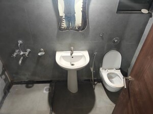 Bathroom in 2 BHK Apartment at Alcon Renaissant, Kharadi – for Rent