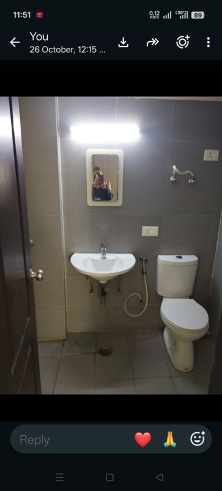 Bathroom, mahagun-moderne 2.5 Bedroom 1290 Sq.Ft. Apartment In Sector 78 Noida 10795417