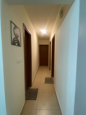 Building Lobby in 2.5 BHK Apartment at Bhartiya Nikoo Homes Phase 2, Thanisandra Main Road – for Rent
