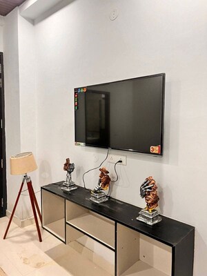 Living Room in 1 BHK Builder Floor at Saket – for Rent
