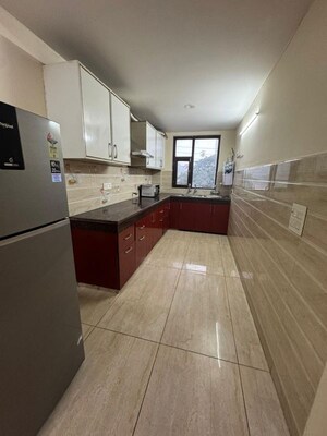 Kitchen in 3 BHK Builder Floor at Sector 52 – for Rent