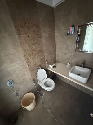 Bathroom in 2 BHK Apartment at JP Decks, Goregaon East – for Rent