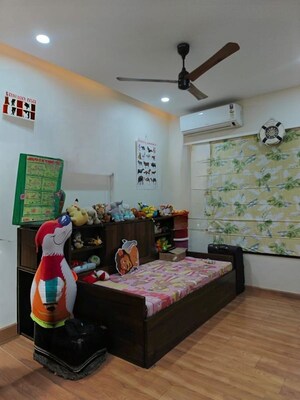 Bedroom in 4 BHK Apartment at Goel Ganga Liviano, Kharadi – for Sale