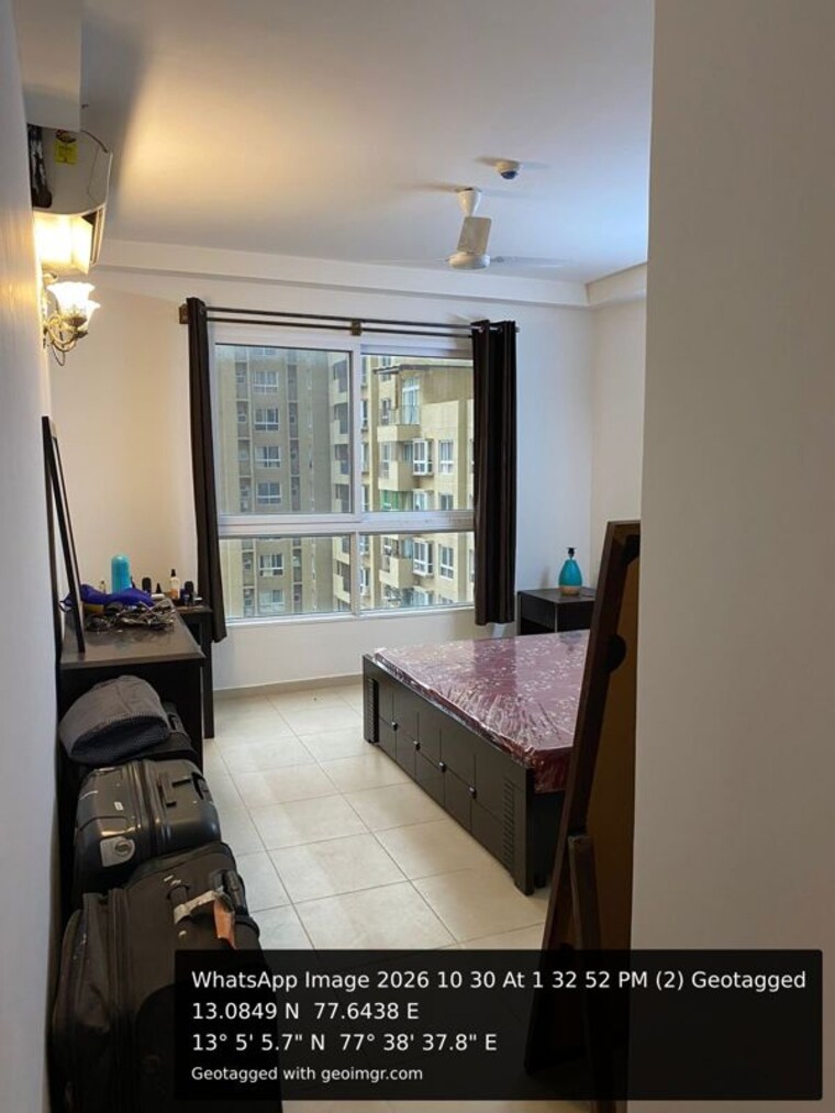 Bedroom, bhartiya-nikoo-homes 3.5 Bedroom 1917 Sq.Ft. Apartment In Thanisandra Main Road Bangalore 10795592