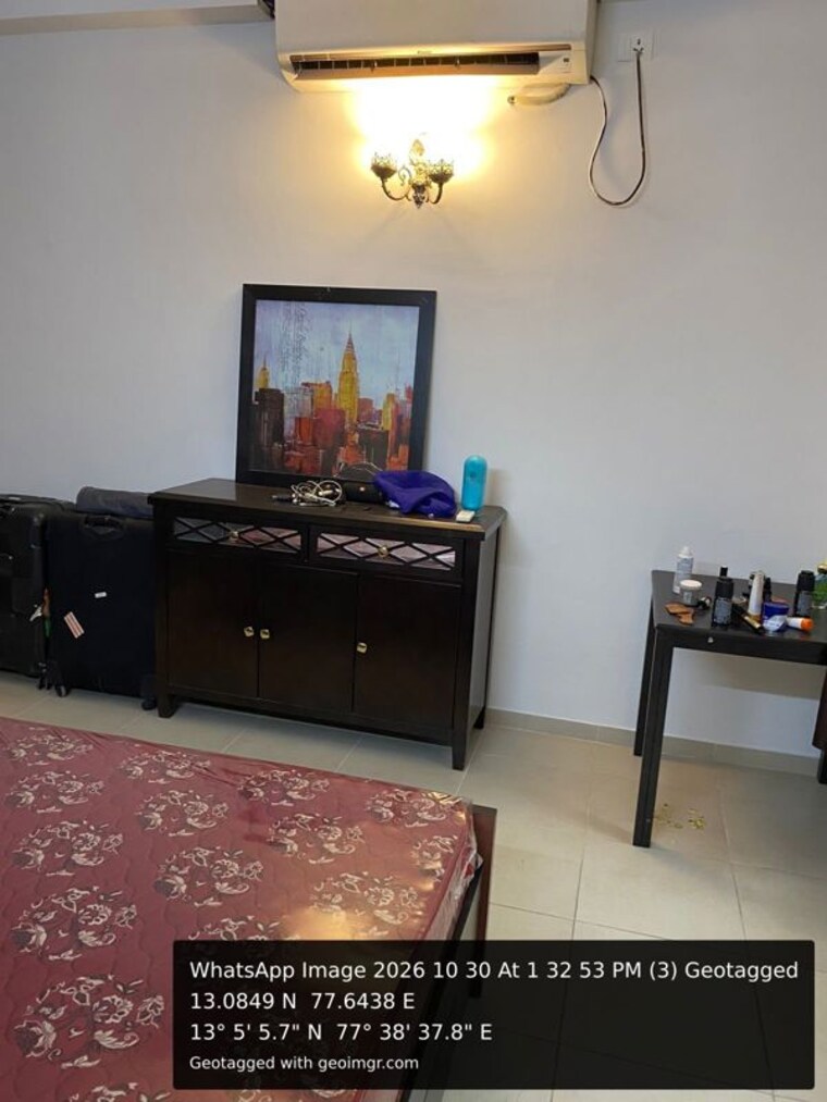 Bedroom, bhartiya-nikoo-homes 3.5 Bedroom 1917 Sq.Ft. Apartment In Thanisandra Main Road Bangalore 10795592