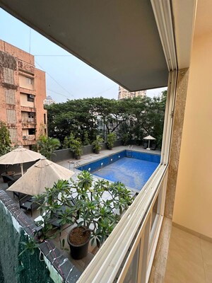 Balcony in 2 BHK Apartment at Supreme 19, Lokhandwala – for Rent