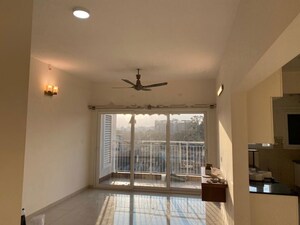 Living Room in 2.5 BHK Apartment at L&T Raintree Boulevard, Hebbal – for Rent