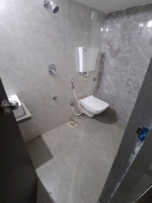 Bathroom in 1 BHK Apartment at JSB Nakshatra Veda, Vasai East – for Rent