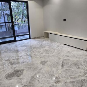 Living Room in 4 BHK Builder Floor at Sushant Lok I – for Rent