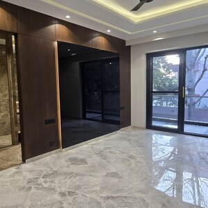 Living Room in 4 BHK Builder Floor at Sushant Lok I – for Rent