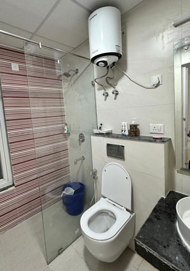 Bathroom, supertech-hues 2 Bedroom 1200 Sq.Ft. Builder Floor In Sector 68 Gurgaon 10795747