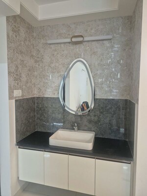 Bathroom in 3 BHK Apartment at Aparna Sarovar Zicon, Nallagandla – for Rent