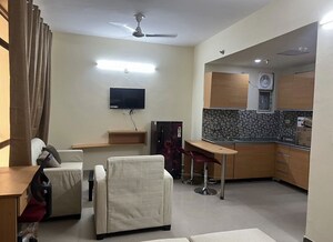 Bedroom in 1 BHK Apartment at Supertech Czar Suites, Omicron I Greater Noida – for Rent