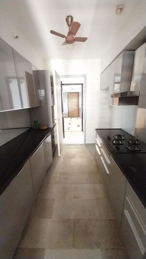 Kitchen in 3 BHK Apartment at Lodha New Cuffe Parade, Wadala – for Rent