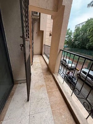 Balcony in 2.5 BHK Apartment at Bramha Avenue, Kondhwa – for Rent