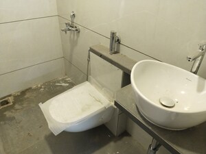 Bathroom in 1 BHK Apartment at Sai Krupa Skylon Suburbia, Kandivali West – for Rent