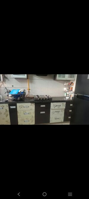 Kitchen in 2 BHK Apartment at Sunbeach Dev Residency, Sabarmati – for Rent
