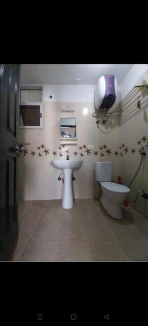 Bathroom in 3 BHK Apartment at Prateek Wisteria, Sector 77 – for Rent