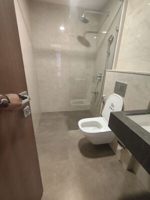 Bathroom in 3 BHK Apartment at Lodha The Park, Worli – for Rent
