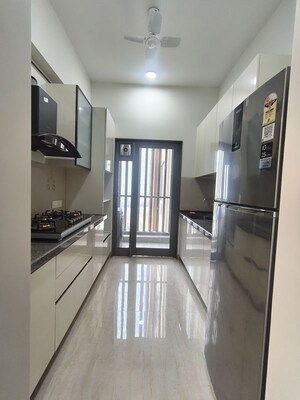 Kitchen in 3 BHK Apartment at Lodha The Park, Worli – for Rent