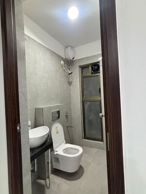 Bathroom in 2 BHK Apartment at Lodha Amara, Kolshet Road – for Rent