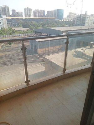 Balcony in 2 BHK Apartment at HDIL Metropolis Residences, Andheri West – for Rent