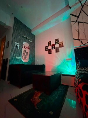 Living Room in Studio Apartment at Gaur City-2, Gaur City 2 – for Sale