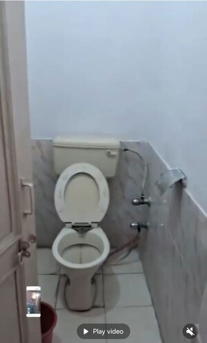 Bathroom in 2 BHK Builder Floor at Lajpat Nagar I – for Rent
