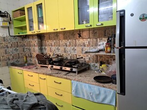 Kitchen in 1 BHK Apartment at Andheri CHS, Andheri West – for Rent
