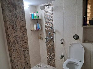 Bathroom in 1 BHK Apartment at Andheri CHS, Andheri West – for Rent