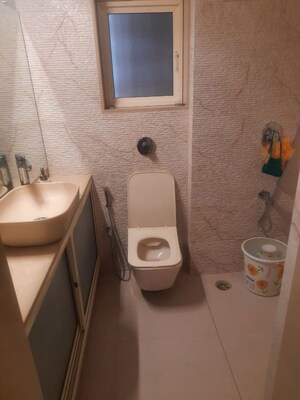 Bathroom in 2 BHK Apartment at Bhagtani Heights, Versova – for Rent