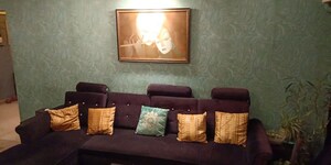 Living Room in 2 BHK Apartment at Bhagtani Heights, Versova – for Rent