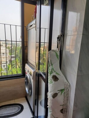 Balcony in 2 BHK Apartment at Bhagtani Heights, Versova – for Rent